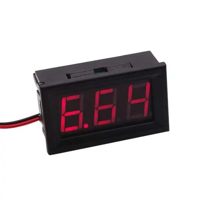 1 шт. 0 56 дюйма светодиодный цифровой вольтметр постоянного тока 4 5 в 30 бытовой