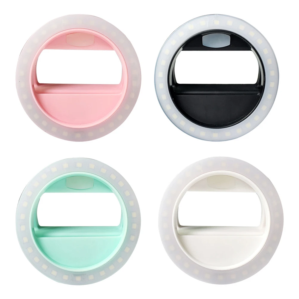USB Charging New Selfie Ring Light Portable Flash Led Camera Phone Photography Enhancing Photography for
