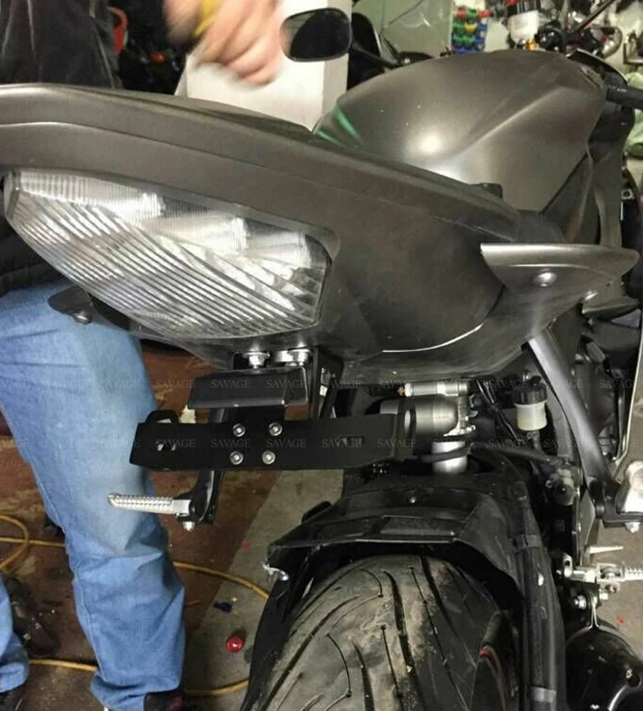 Fender&nbsp;Eliminator&nbsp;&nbsp;License&nbsp;Plate&nbsp;Holder For YAMAHA YZF R6 (11)