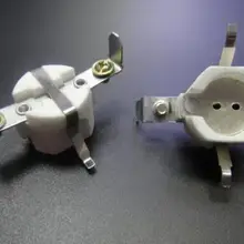 2 вида Керамика G5.3 GY6.35 держатели светильника света кронштейн для решетка осветительной лампы