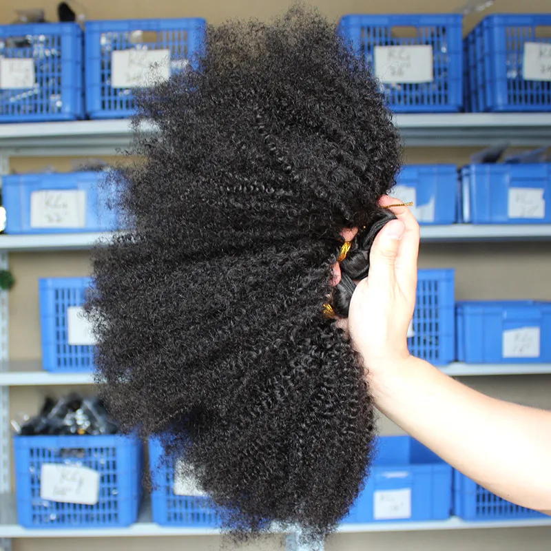 Mongolian Afro Kinky Curly Hair Extension Weave Human Hair Bundles 4B 4C Remy Hair 1 Or 3pcs Natural Color You May Mongolian Afro Kinky Curly Hair Extension Weave Human Hair Bundles 4B 4C Remy Hair 1 Or 3pcs Natural Color You May