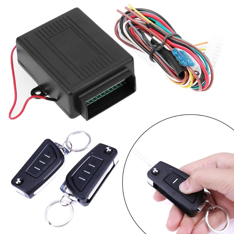 Auto Car Central Door Lock Keyless Entry System Remote Central Locking Kit VH13P Auto Car Central Door Lock Keyless Entry System Remote Central Locking Kit VH13P