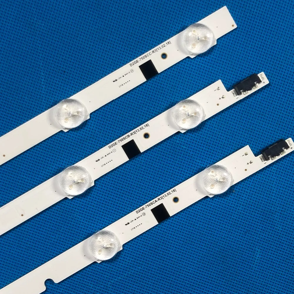 삼성 75 인치 tv용 LED 스트립 세트 (L9A + M6B + R9C), UN75F6300AFXZA UN75F7100AFXZA UN75F7100AFXZA UE75F6375SBXXE UE75F6370SSXZG