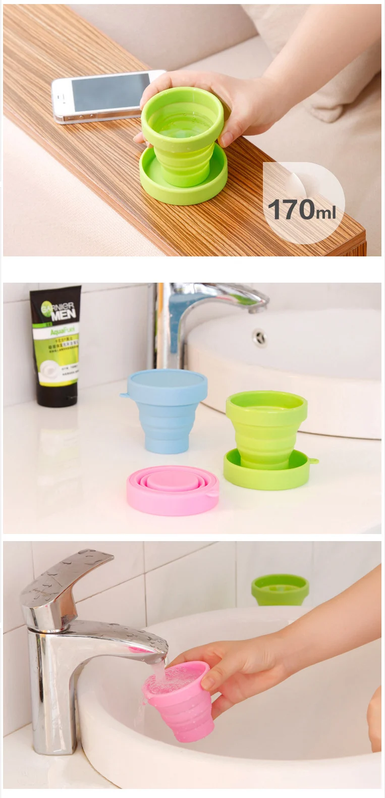 Foldable Silicone Cup