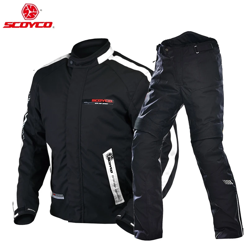 Genuine Scoyco Jk34 Winter Motorcycle Clothing Waterproof Jacket Warm