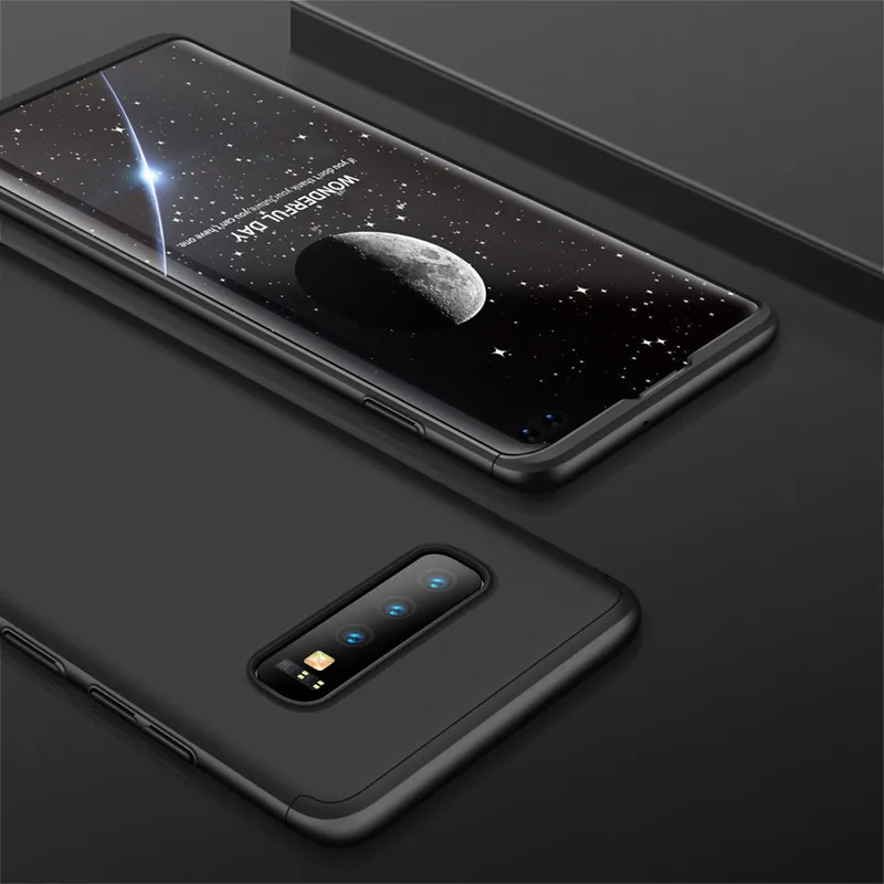 360 Full Protection Case For Samsung S10 Case Luxury Matte Hard PC Shockproof Cover Case For Samsung Galaxy S10 Plus S10e Funda  (19)