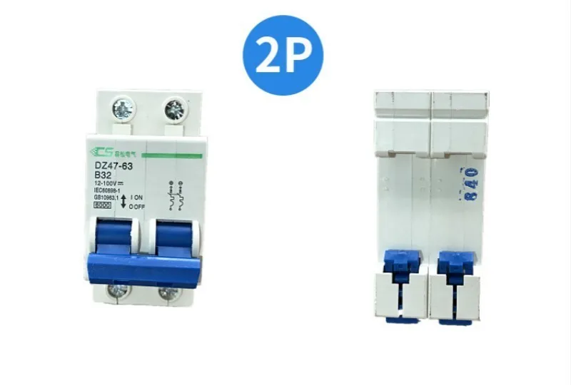Автоматический выключатель постоянного тока, 24 В, 60 в, 72 в, 96 в, 2 p, прямой, воздушный, открытый, 12 В, 100 в, атмосферный выключатель, защита, отключение