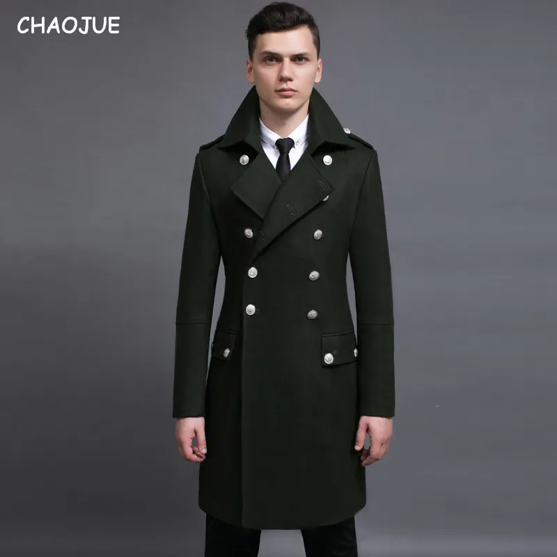 Design men coats and jackets S 6XL oversized tall and big men green