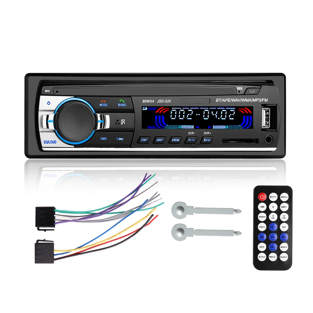 Автомагнитола на Android 12 В 1 Din Bluetooth mp3 плеер FM/USB/радио для телефона автомобильный