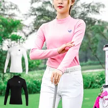 Pgm рубашки для гольфа Женская одежда для гольфа Солнцезащитная футболка с длинным рукавом Женская дышащая спортивная рубашка для гольфа одежда AA60473