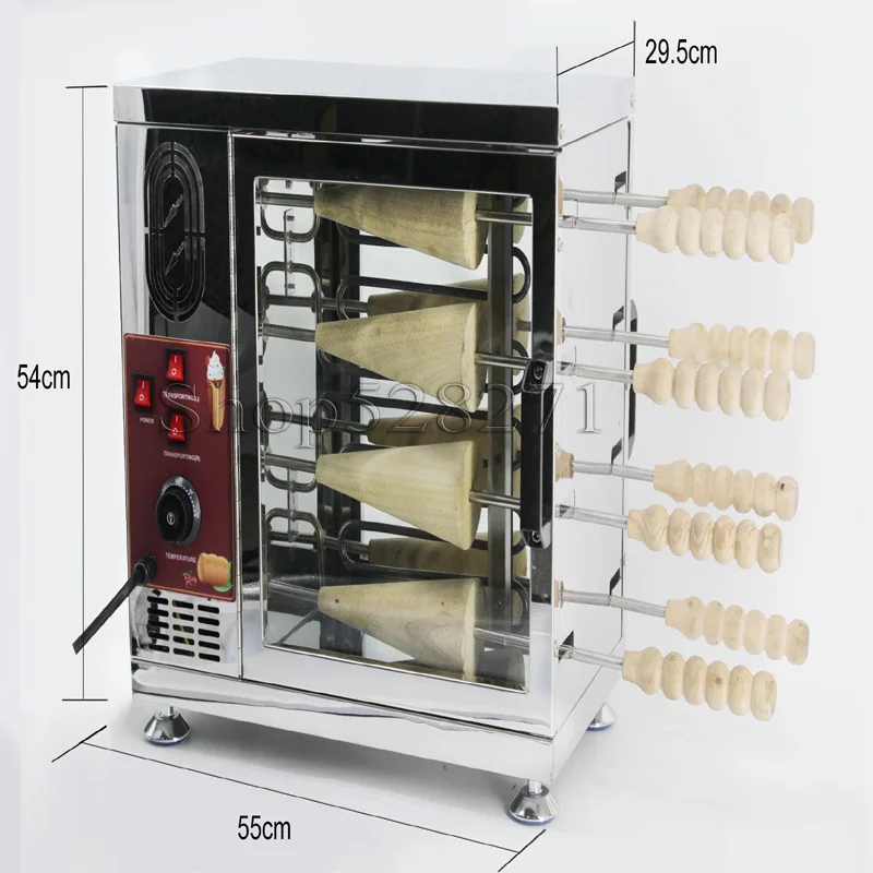

new condition electric chimney cake oven Kurtos Kalacs machine