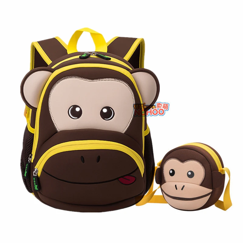 

NOHOO 3D school bags kids bags for boys girls waterproof backpack school backpack primary school bag undertale mochila kanken