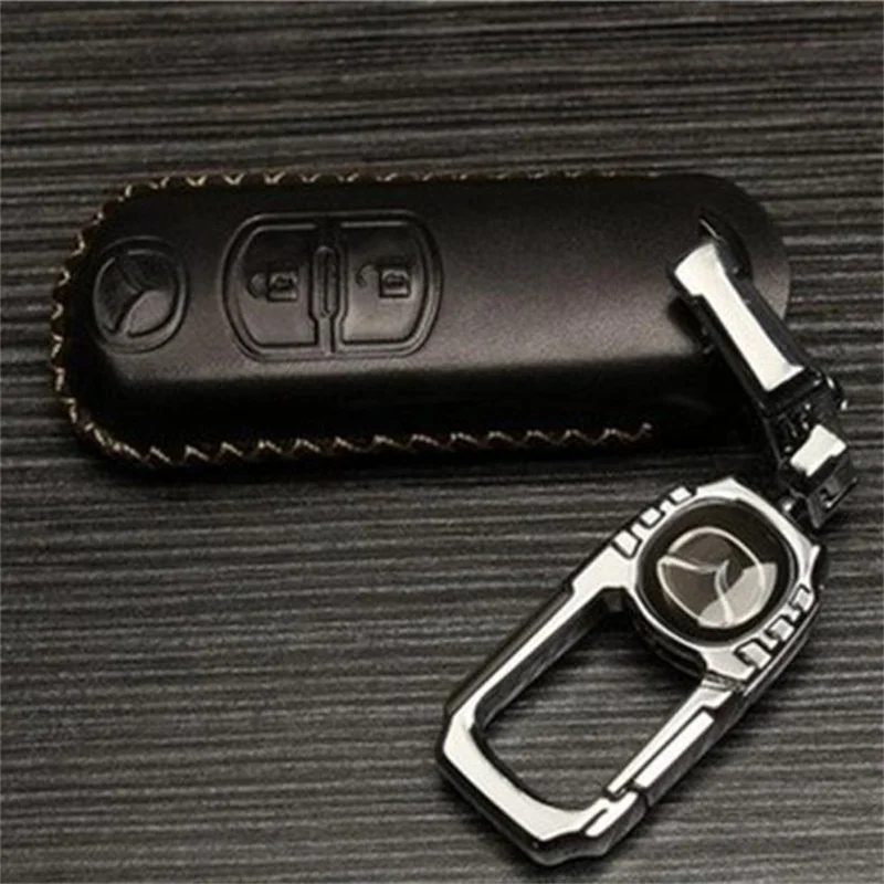 Car Key Cover Holder Case font b Keychain b font For Mazda 3 MAZDA 6 2