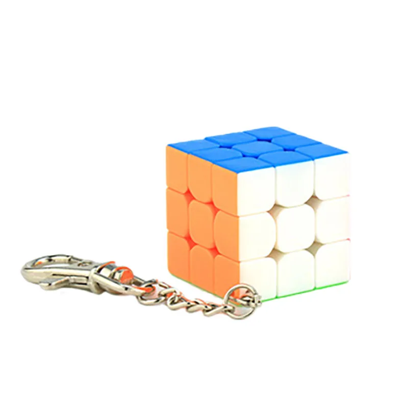 JasopiEt мини 3x3 магический куб брелок куб висячие украшения головоломка детские подарки 30 мм