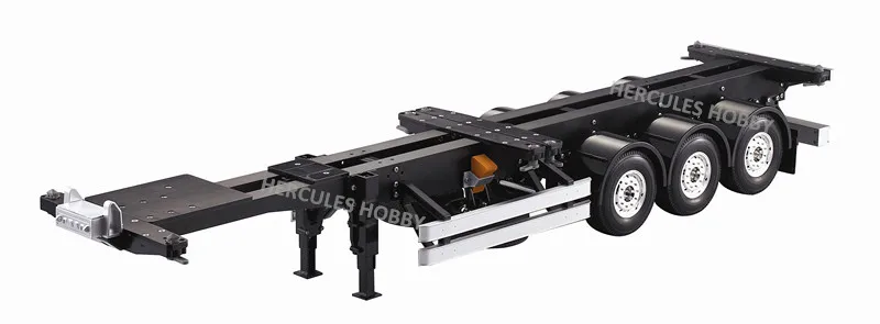 

[HERCULES HOBBY] TAMIYA Tractor Truck 1/14 Scale 3 Axle Semi-Trailer 40 Foot Made in China