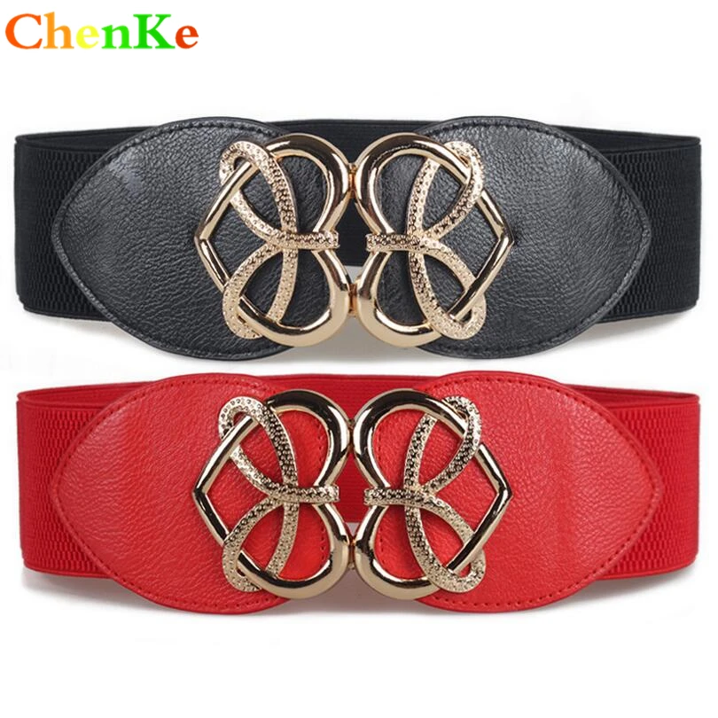 

ChenKe 2017 new Fashion Retro classical Heart Decorative Belts for Women Belt Elastic Wild dress women belt high quality belts