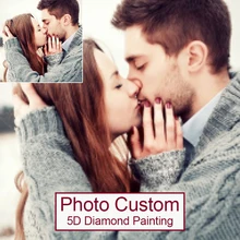 Фото на заказ Алмазная картина вышивка крестиком полное квадратное изображение горного хрусталя DIY Алмазная мозаика Алмазная вышивка распродажа