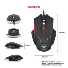 Brand Mouse Gamer Gift Adjustable 2400DPI Optical Wired Gaming Game Mice Mouse For High-End Player Laptop HIgh Quality HOT #2016
