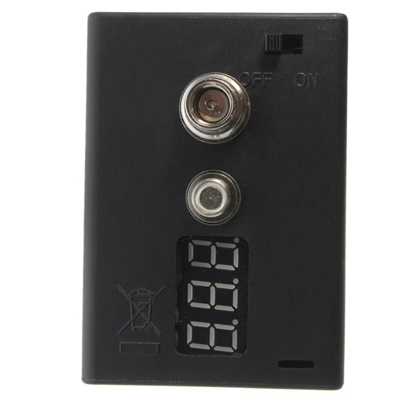 

High Quality Digital Ohm Meter Resistance Reader Voltage Tester For RBA RDA Atomizer Coil New New Arrival