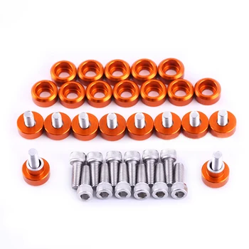 

For KTM 990 ADVENTURE/S/R ADV 2006-2013 22pcs Front Fender Frame Fairing Bolts Windscreen Washer Screw M6 Motorcycle Accessories