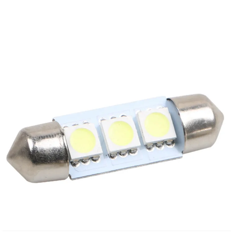 

10pcs White 31mm 36mm 39mm Festoon 5050 SMD 6 LED C5W Auto Interior Dome Door Light Lamp Bulb Car Pathway lighting 12V Work Lamp