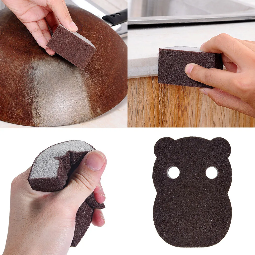 

Sponge magic eraser remove rust clean cotton emery sponge melamine sponge kitchen supplies descaling cleaning wiper 5.9