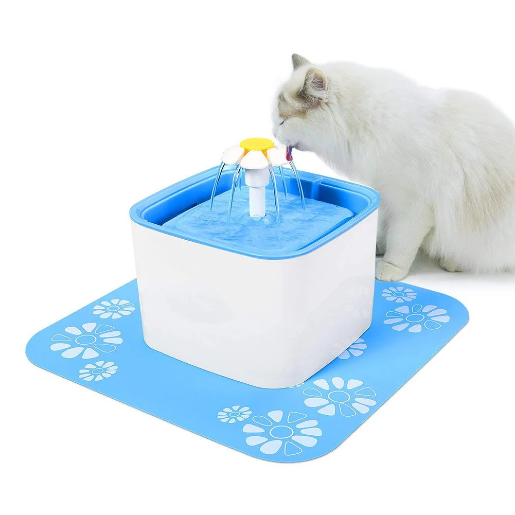 Automatic Cat Fountain Water Drinking Feeder 2.5L Auto Pet Water Fountain Pet Water Dispenser