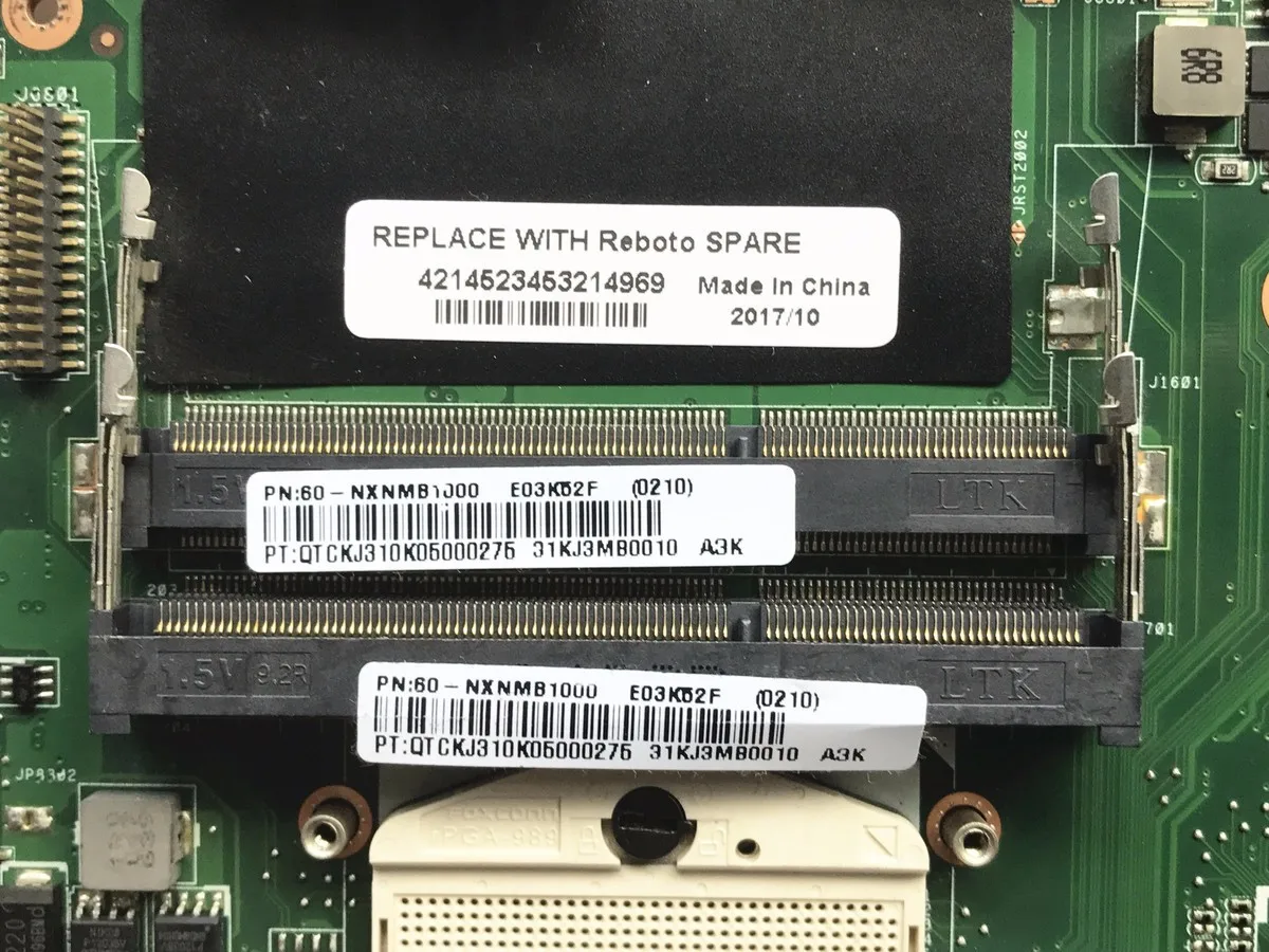 Высококачественная материнская плата MB 60 NXNMB1000 для Asus K52F ноутбука REV2.2 PGA989 HM55