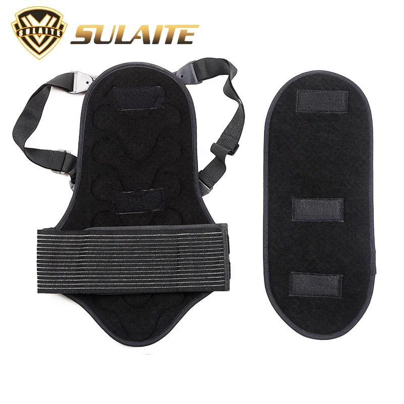 SULATE Motorcycle Back Armor Protector Motocross Bike Rock Climbing Ski Skate Snowboard Cycling Back Protector Body Spine Armour