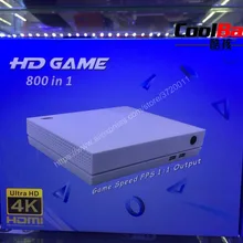 Новая HD игровая консоль поддержка 1280*720 4K выход для HDMI ТВ 800 в 1 игры ретро семейный ТВ игровой плеер для PS1/CPS/GBC/SMS