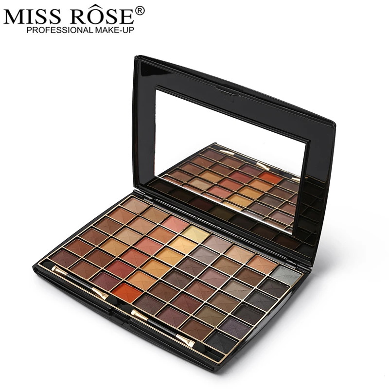 Miss Rose 48 Earth color тени для век Палитра 3D матовые тени для век макияж