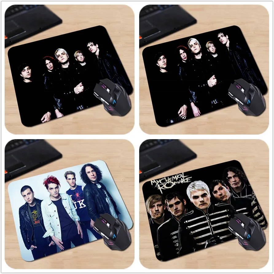 

Babaite Wholesale And Retail Rubber My Chemical Romance Poster the Gaming Mouse Mat Environmental Protection Rubber Cloth Mouse