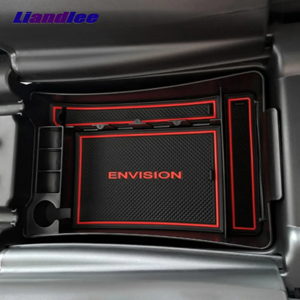 Liandlee For Buick Envision 2014~2018 Special Car Wireless Charger Armrest Storage For iPhone Android Phone Battery Charger Liandlee For Buick Envision 2014~2018 Special Car Wireless Charger Armrest Storage For iPhone Android Phone Battery Charger