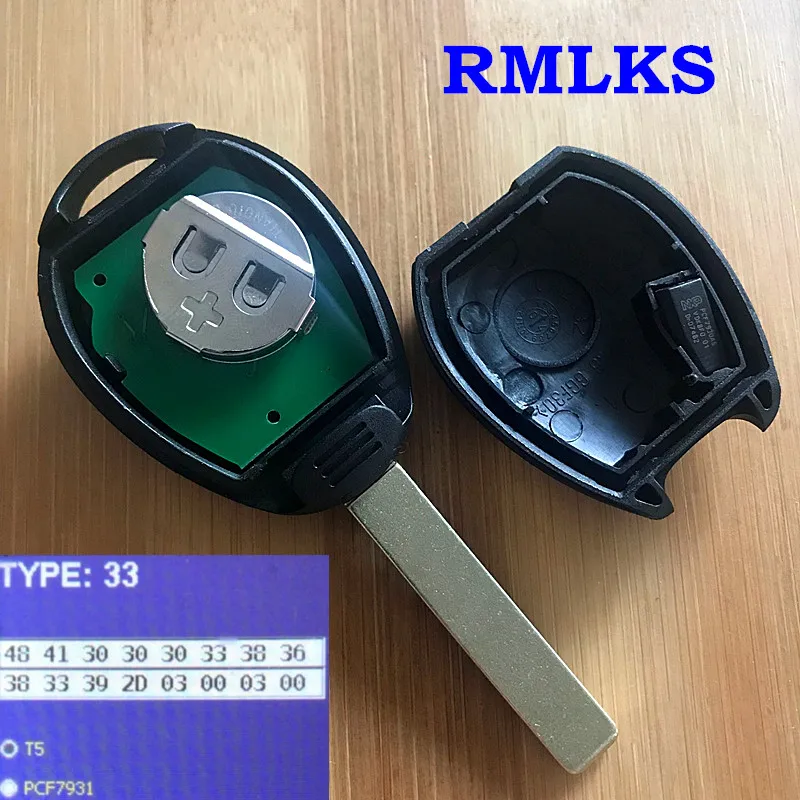 Дистанционный ключ для Land Rover Discovery, 2 кнопки, 434 МГц, 315 МГц, 7931 МГц, транспондерный чип, ключ для HU92, для MG7, дистанционный ключ