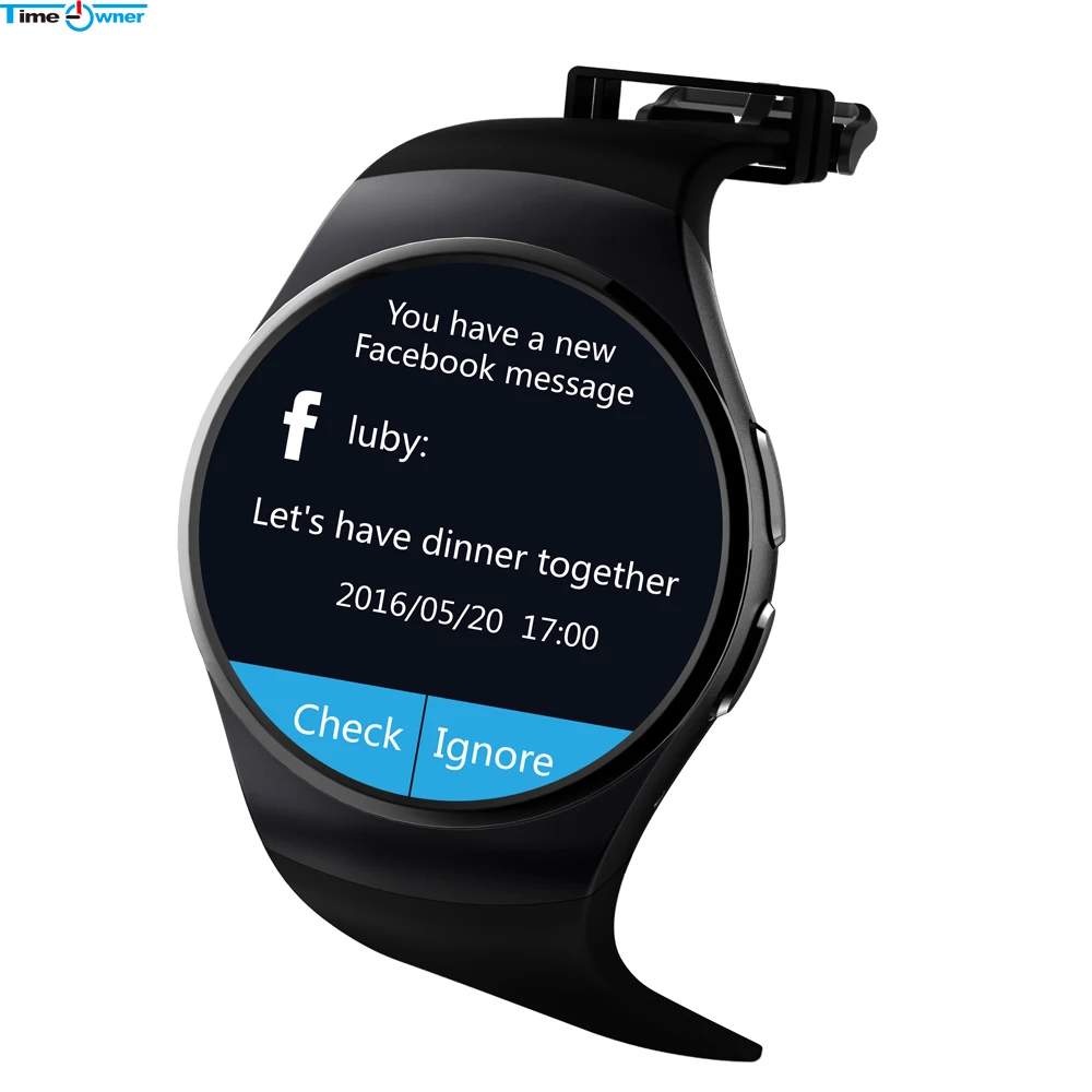 KW18 Bluetooth Smart часы телефон Sim и карты памяти сердечного ритма смарт Reloj Носимых