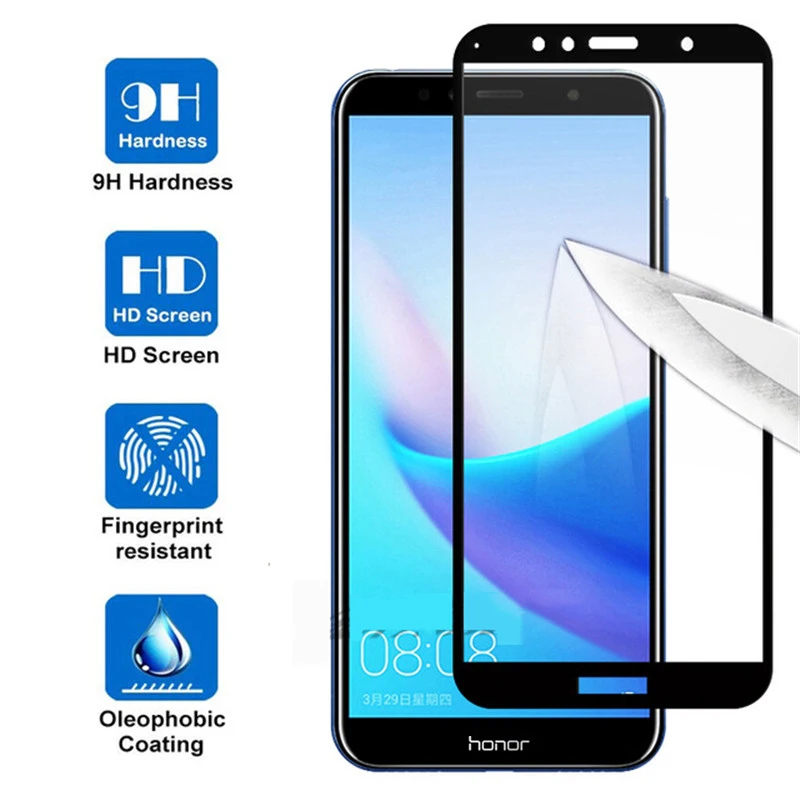 Copertura-completa-di-Protezione-In-Vetro-per-Huawei-Honor-7A-7C-Pro-Y6-Prime-2018-5