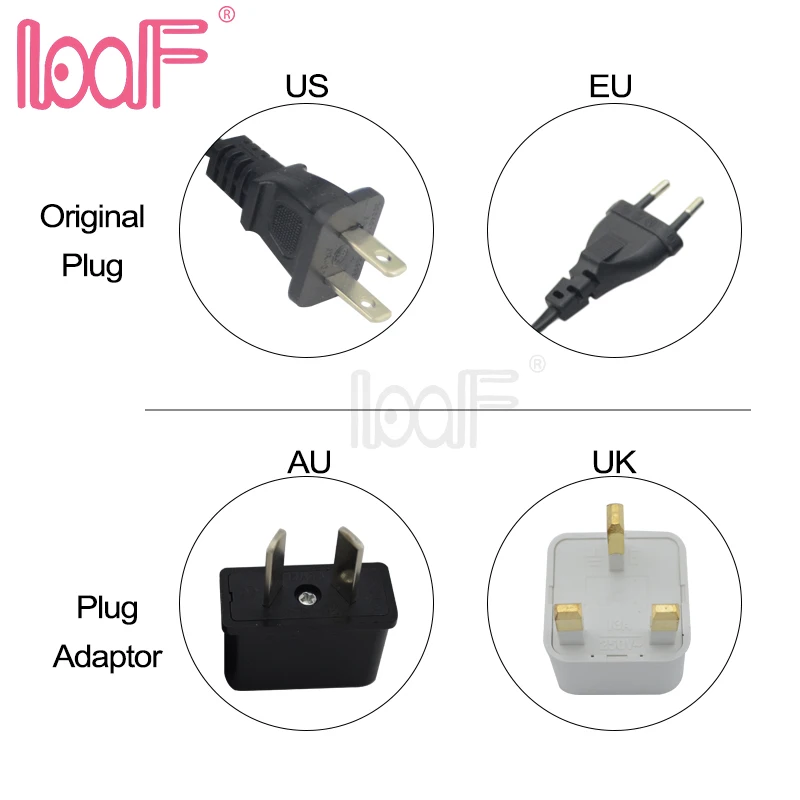 LOOF JR608 Теплоизоляционный соединитель, железные комплекты для предварительно скрепленных волос, инструменты для наращивания, палочка, железо, контроль температуры плавления