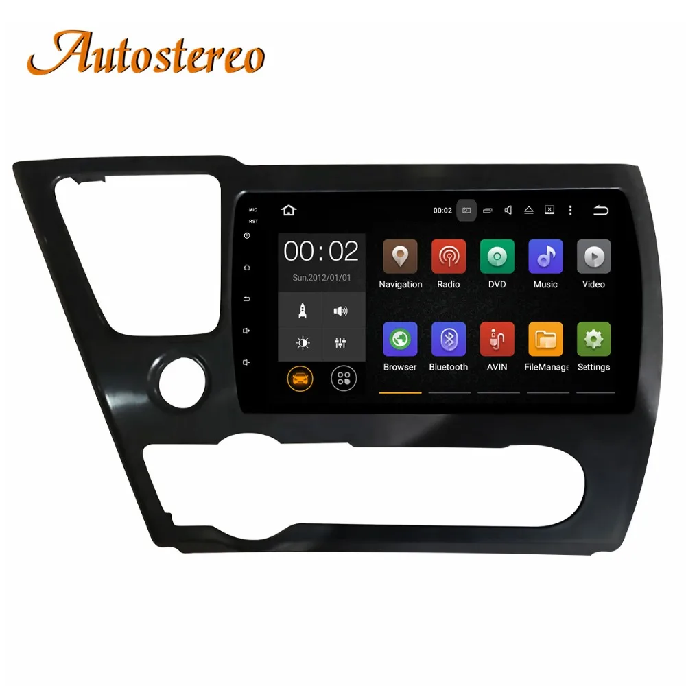 Top Android 9 Car no DVD player GPS navigation Stereo For Honda Civic Sedan 2013+ multimedia Auto radio tape recorder head unit IPS 1 Top Android 9 Car no DVD player GPS navigation Stereo For Honda Civic Sedan 2013+ multimedia Auto radio tape recorder head unit IPS 1