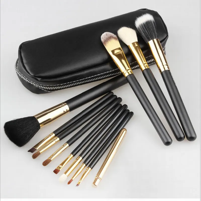 12 pieces/sets zipper bag makeup brush professional makeup tools brand