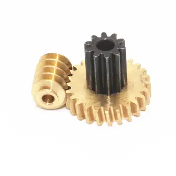 

Turbine worm small modulus gear 0.5 modulus double gear JGY-370 worm gear motor