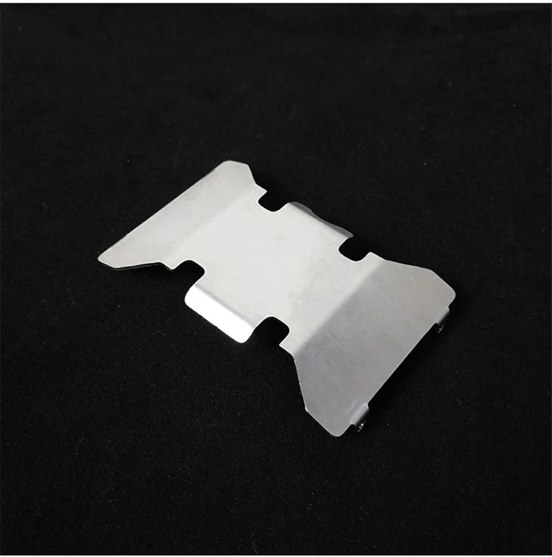 

1PC Axial scx10 II 90046 90047 90059/90060 Stainless Steel Chassis Armor Bottom Frame Anti-scratch Gearbox Guard Plate