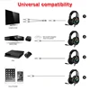 HAVIT Gaming Headset PC USB 3.5mm Wired XBOX / PS4 Headsets with 50MM Driver, Surround Sound & HD Microphone for Computer Laptop ► Photo 2/6