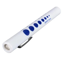 LED Torch Pen Light Disposable with Pupil Gauge Medical Nurses Doctors Paramedics Number of Pens 1
