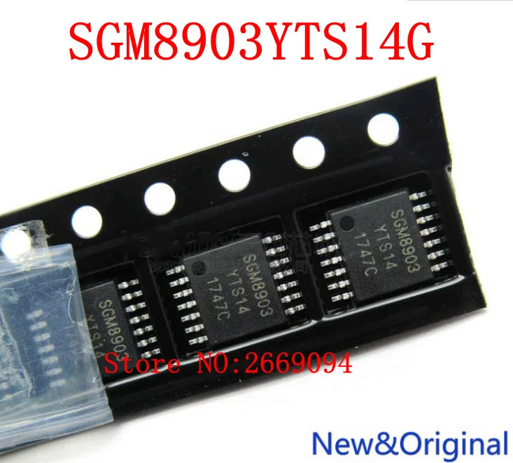 

50pcs /100pcs /200PCS SGM8903YTS14 SGM8903 SGM8903YTS14G/TR Audio Driver TSSOP14 New Original Free Shipping