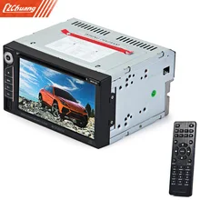 6.2 inches Touch Screen Double Din Car Audio Video DVD VCD MP5 MP4 MP3 Multimedia Player Support Bluetooth FM Transmitter
