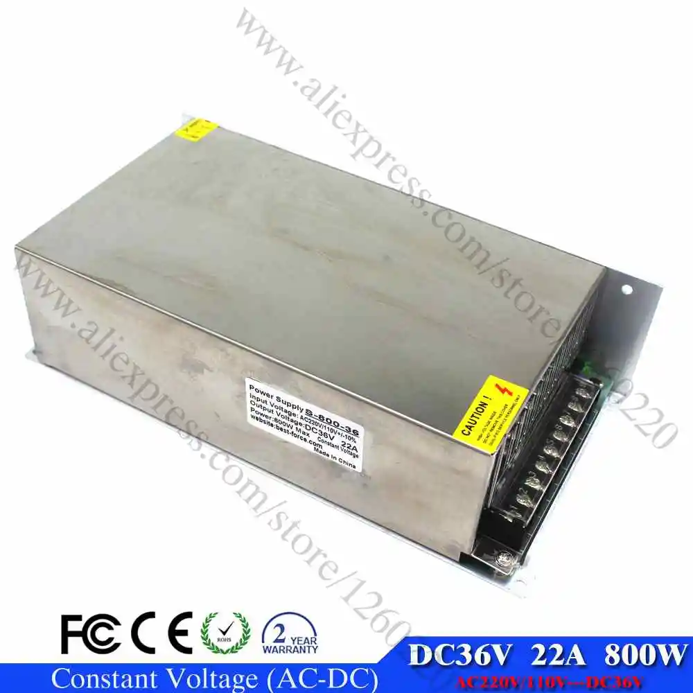 36V800W