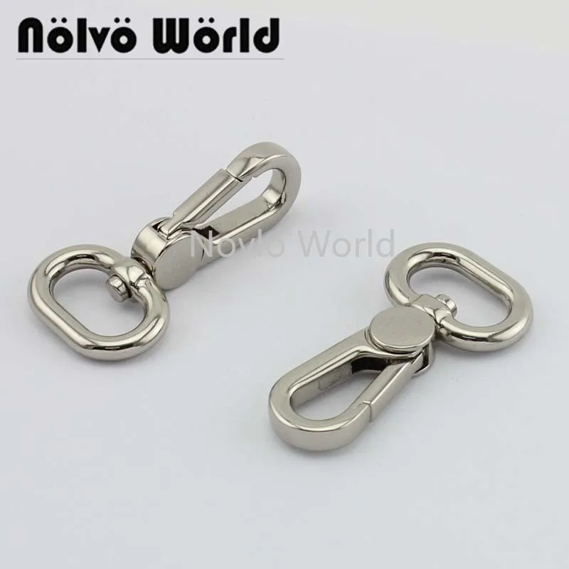 

Wholesale 500pcs,4 colors accept mix color, 60*21mm 3/4 inch, metal trigger snap hook handbag lobster buckle swivel clasp hooks