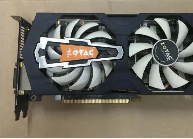 Used original for ZOTAC GTX660 destroyer 2G 192bit DDR5 desktop discrete graphics DVI + HDMI + DP PCI-E 3.0