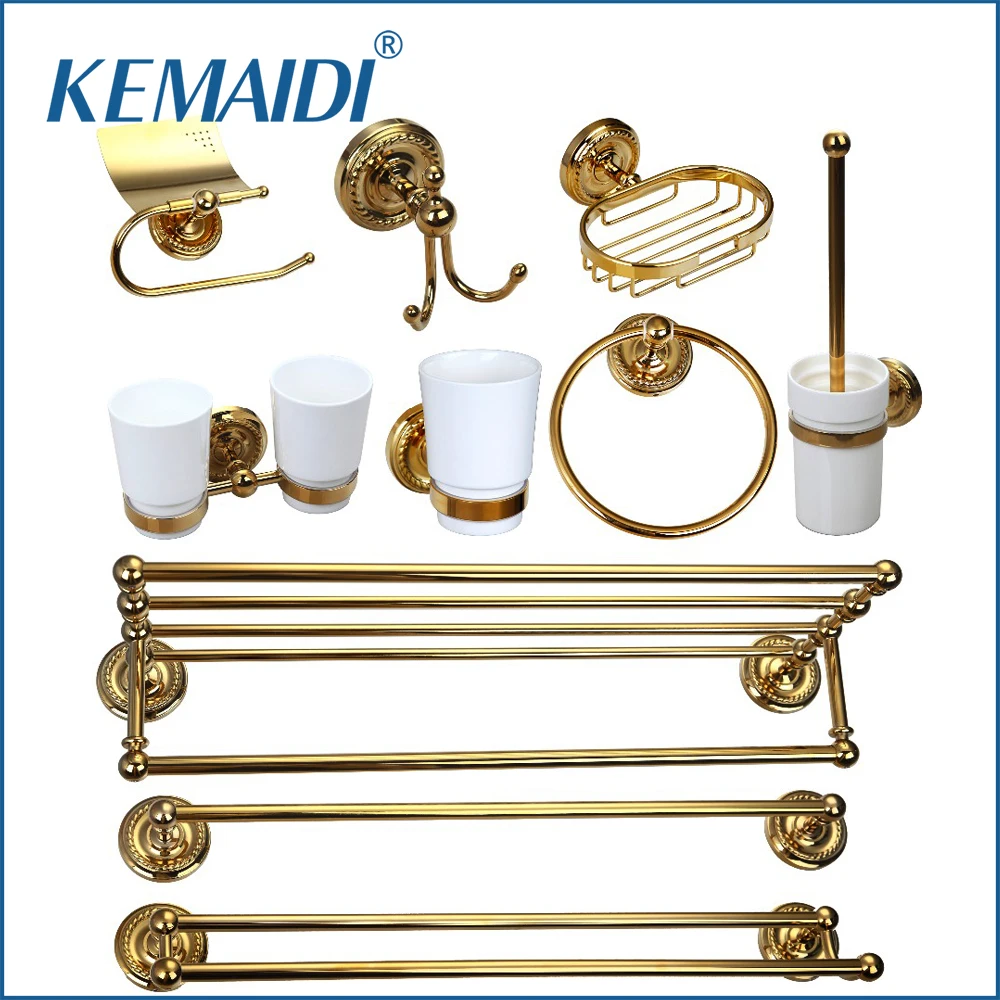 Bathroom Hardware Accessories Set Copper Bathroom Accessories Set