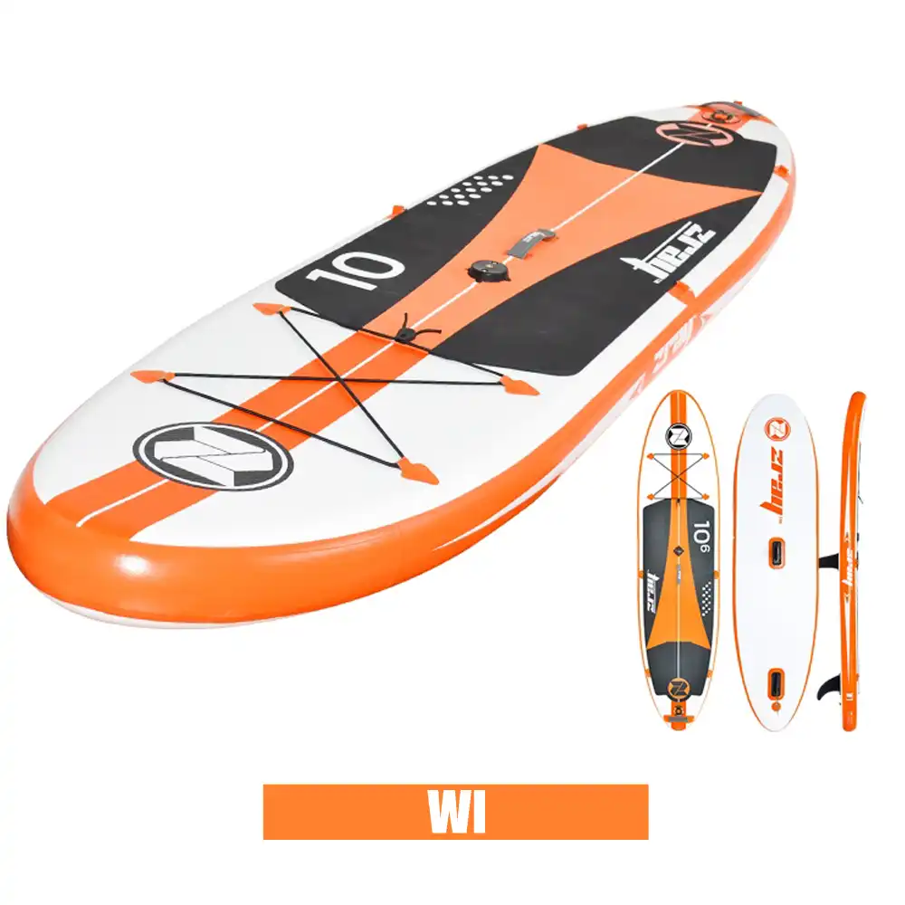 New design Zray W1 W2 inflatable windsurf sup stand up paddle board
